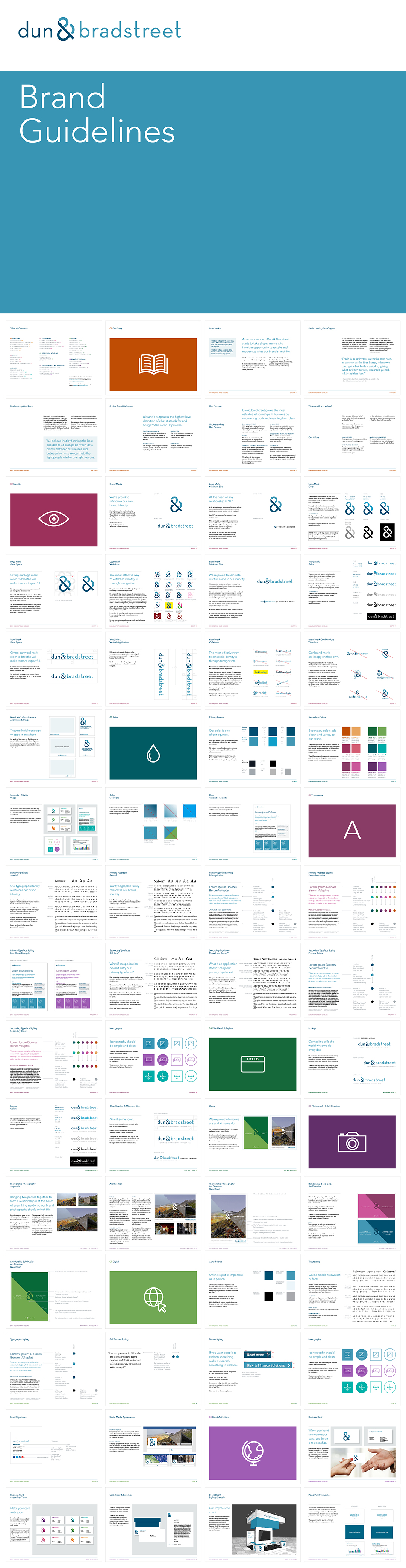 美国DUN AND BRADSTREET邓白氏集团（数据和分析驱动的决策赋能机构）品牌VI手册