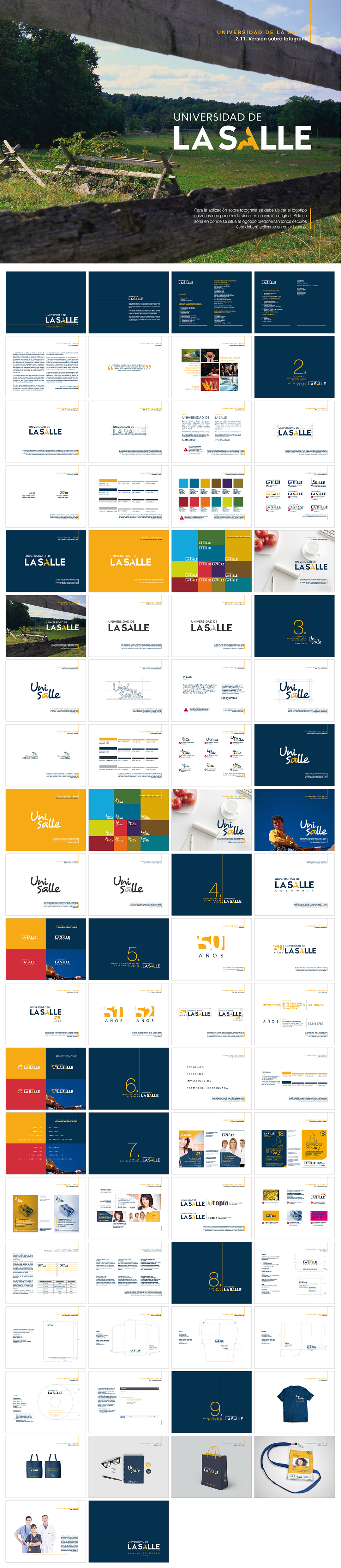 哥伦比亚UNIVERSIDAD DE LA SALLE拉萨尔大学VI手册