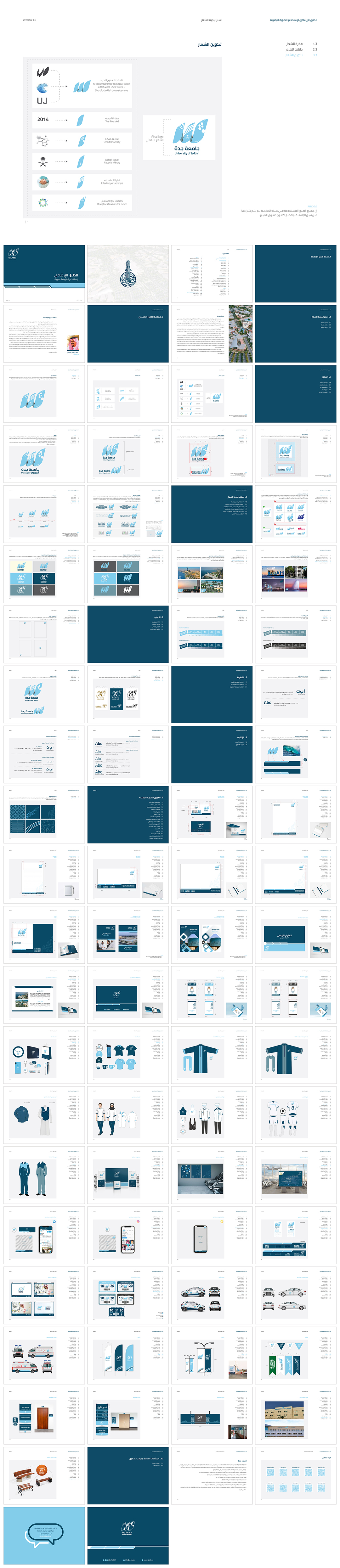 沙特阿拉UNIVERSITY OF JEDDAH吉达大学VI手册