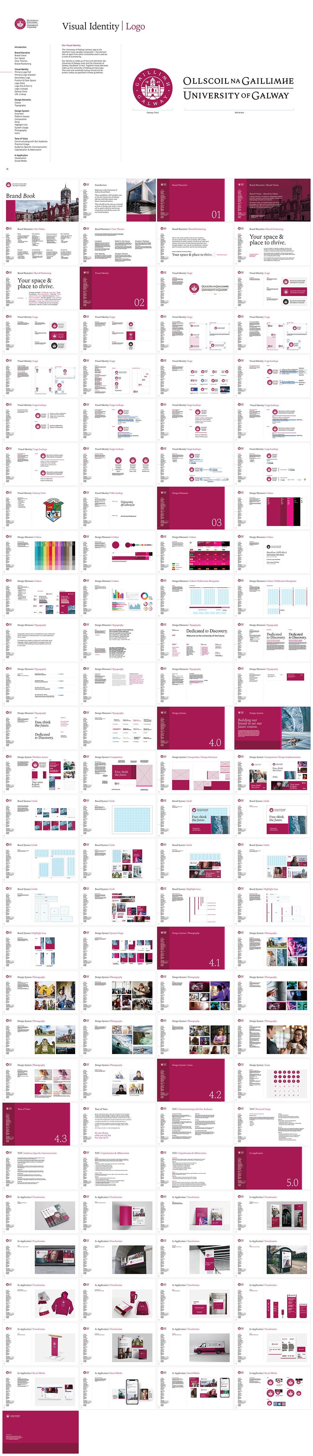 爱尔兰UNIVERSITY OF GALWAY国立高威大学VI手册
