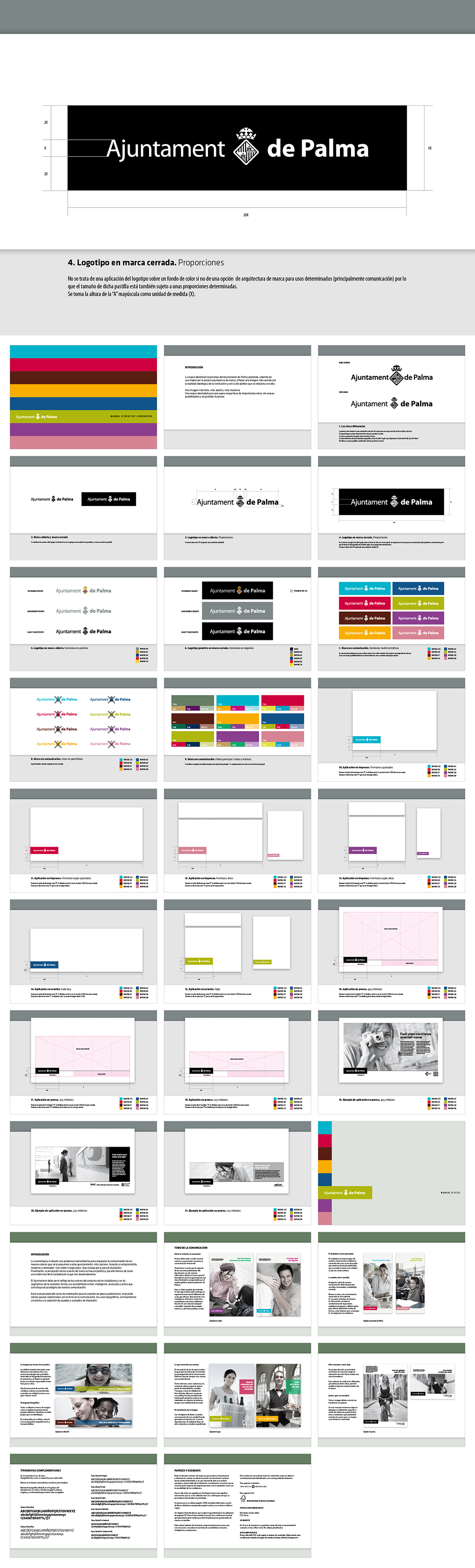 西班牙PALMA帕尔马市城市VI手册