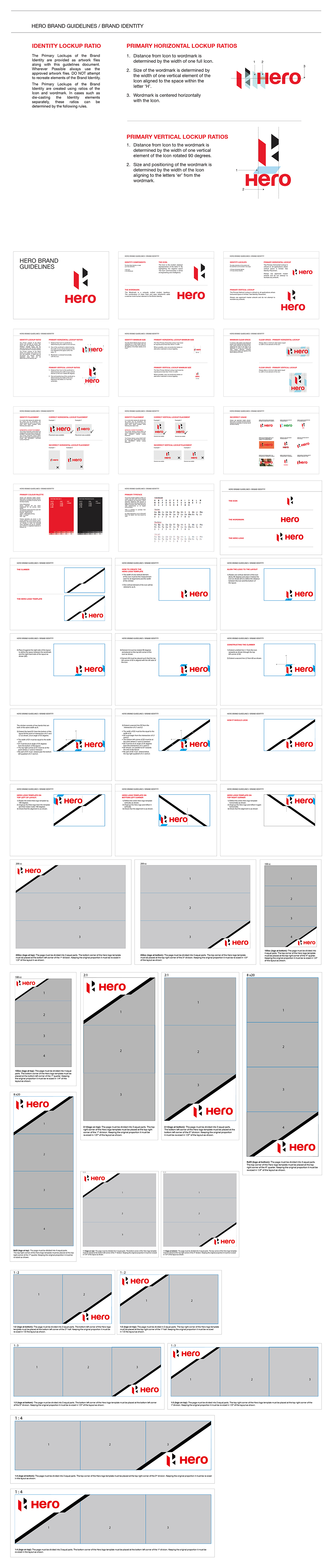 印度HERO摩托车制造商品牌VI手册