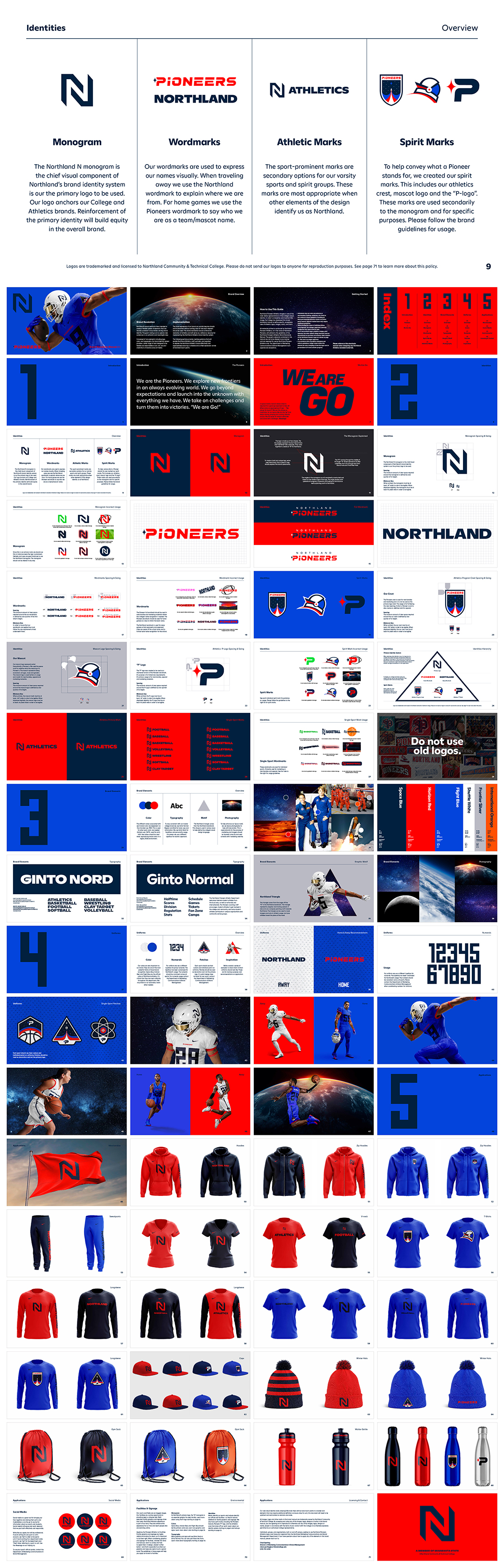 美国PIONEERS ATHLETICS先锋田径VI手册