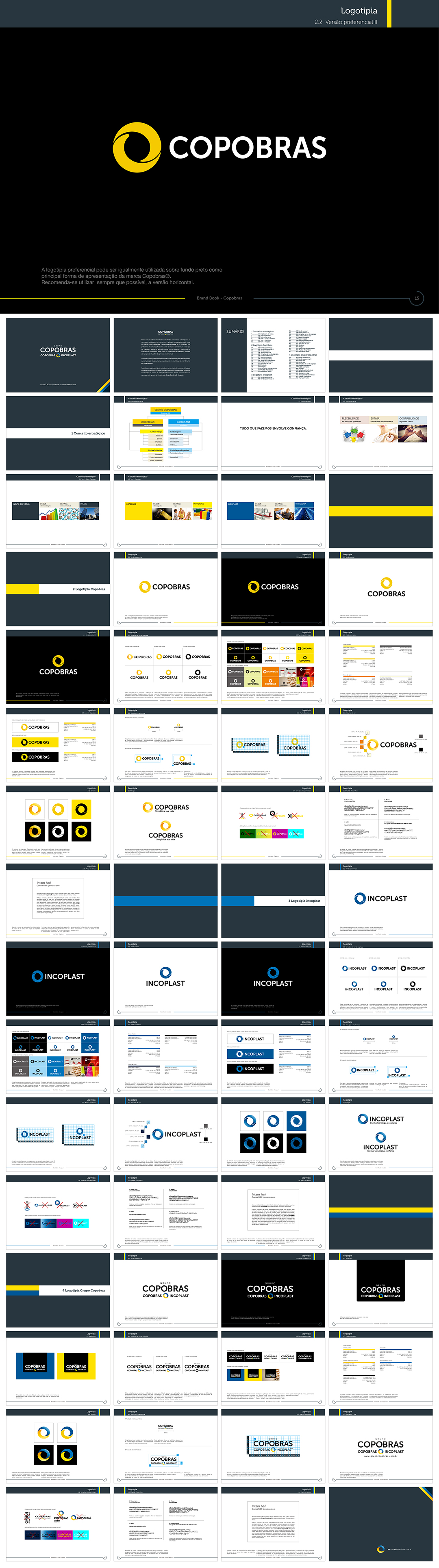 巴西COPOBRAS INCOPLAST宠物食品塑料包装品牌VI手册