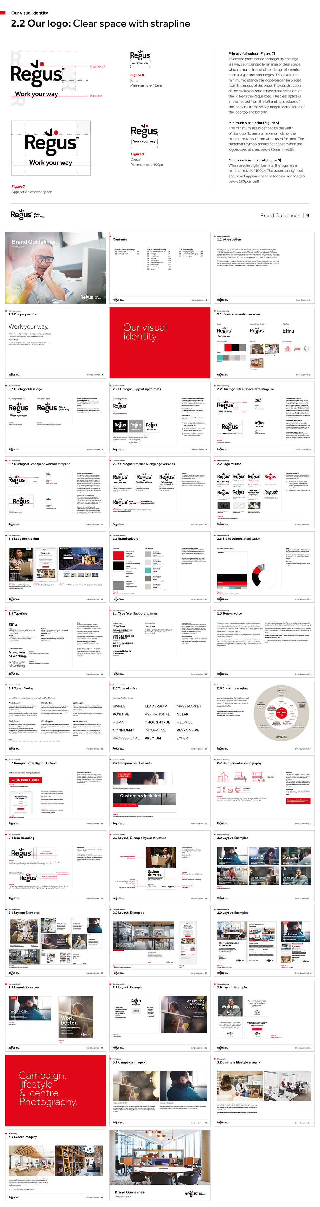 雷格斯regus联合办公品牌VI手册