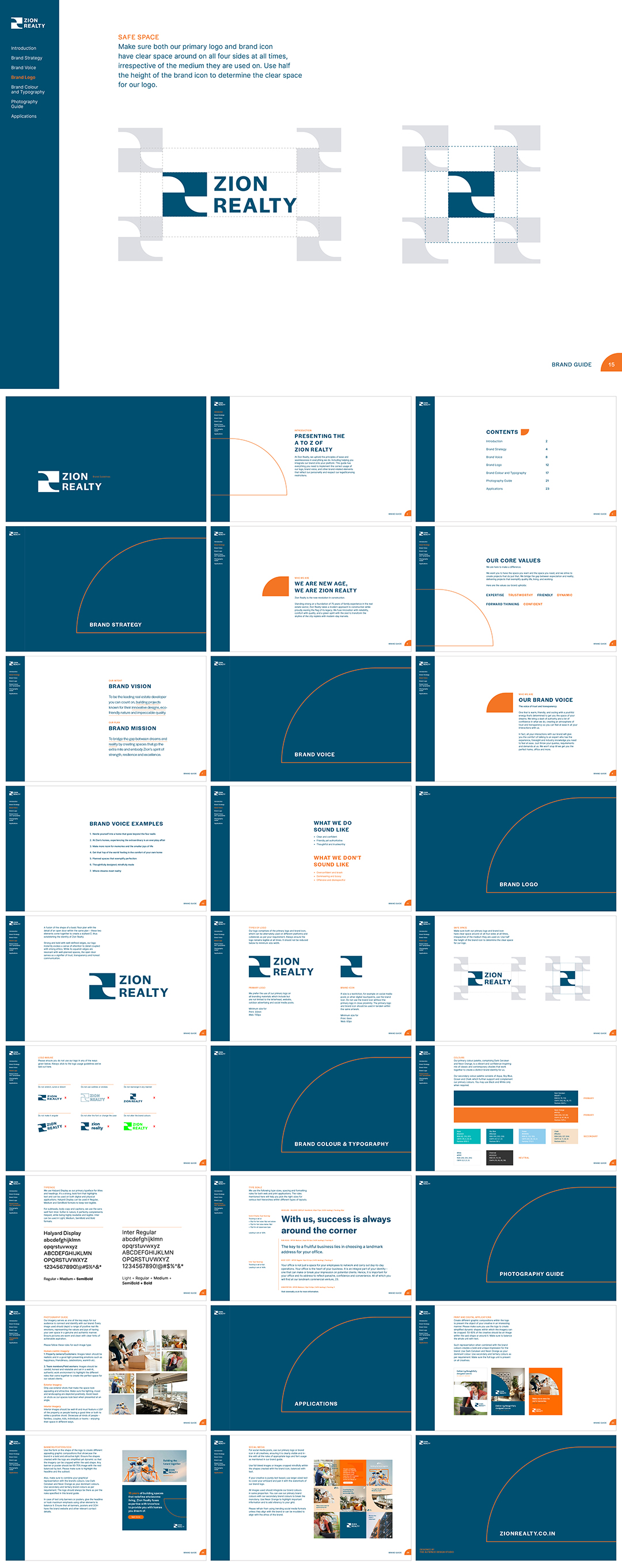 美国Zion Realty地产公司VI手册