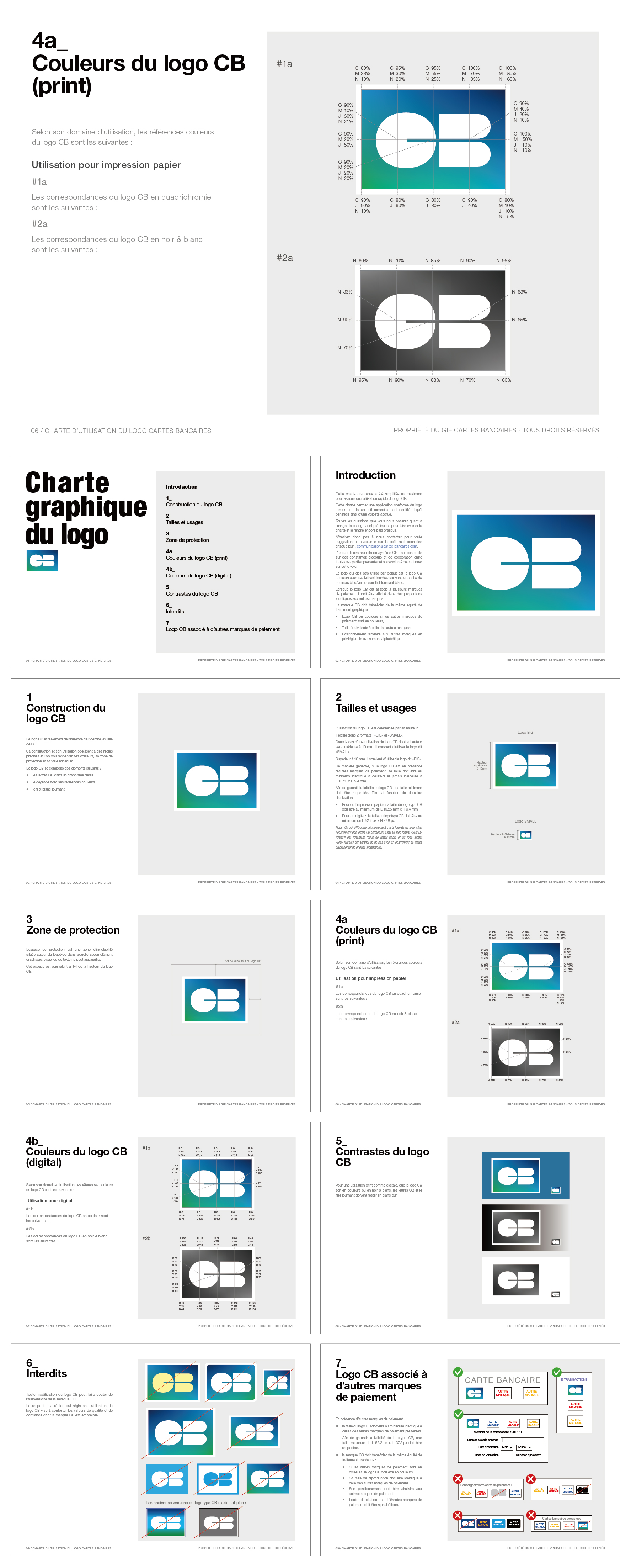 法国CARTE BLEUE银行卡品牌logo规范