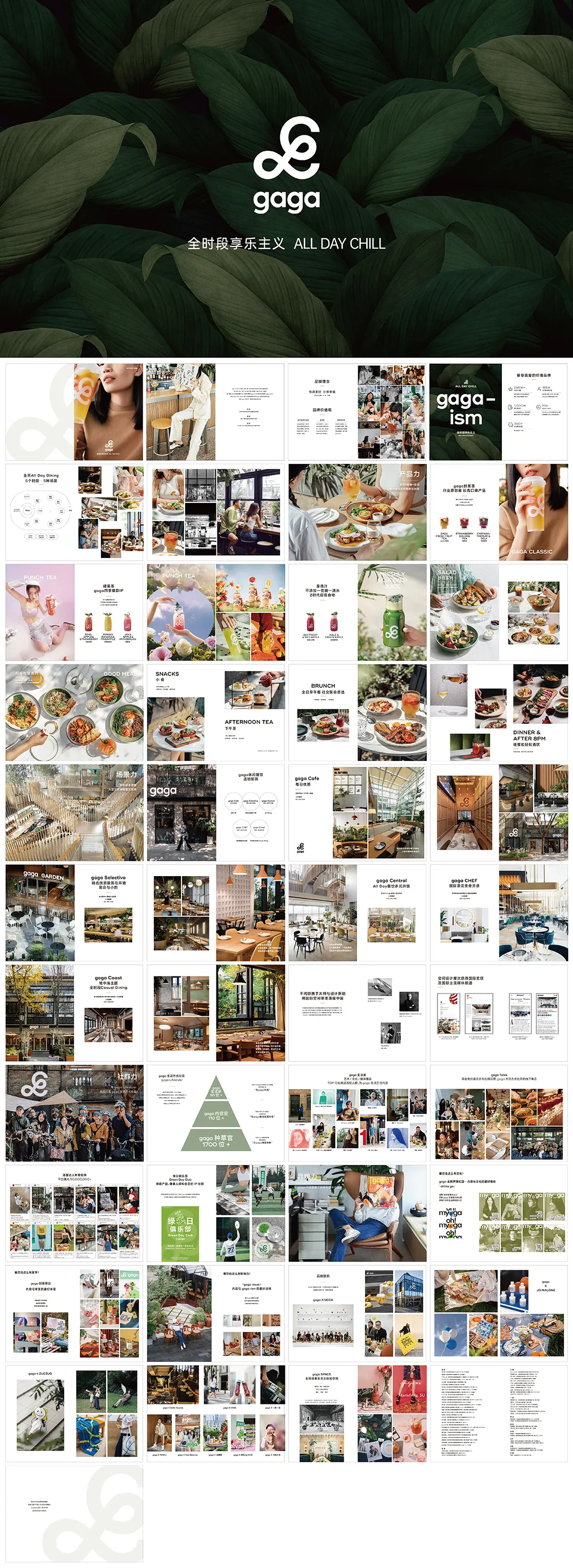 gaga鲜语休闲餐饮连锁品牌手册