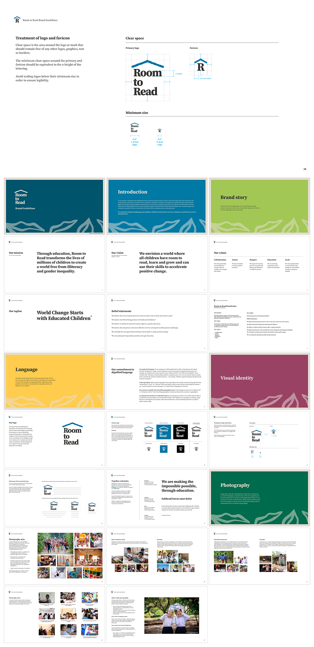 美国ROOM TO READ儿童教育非营利组织VI手册