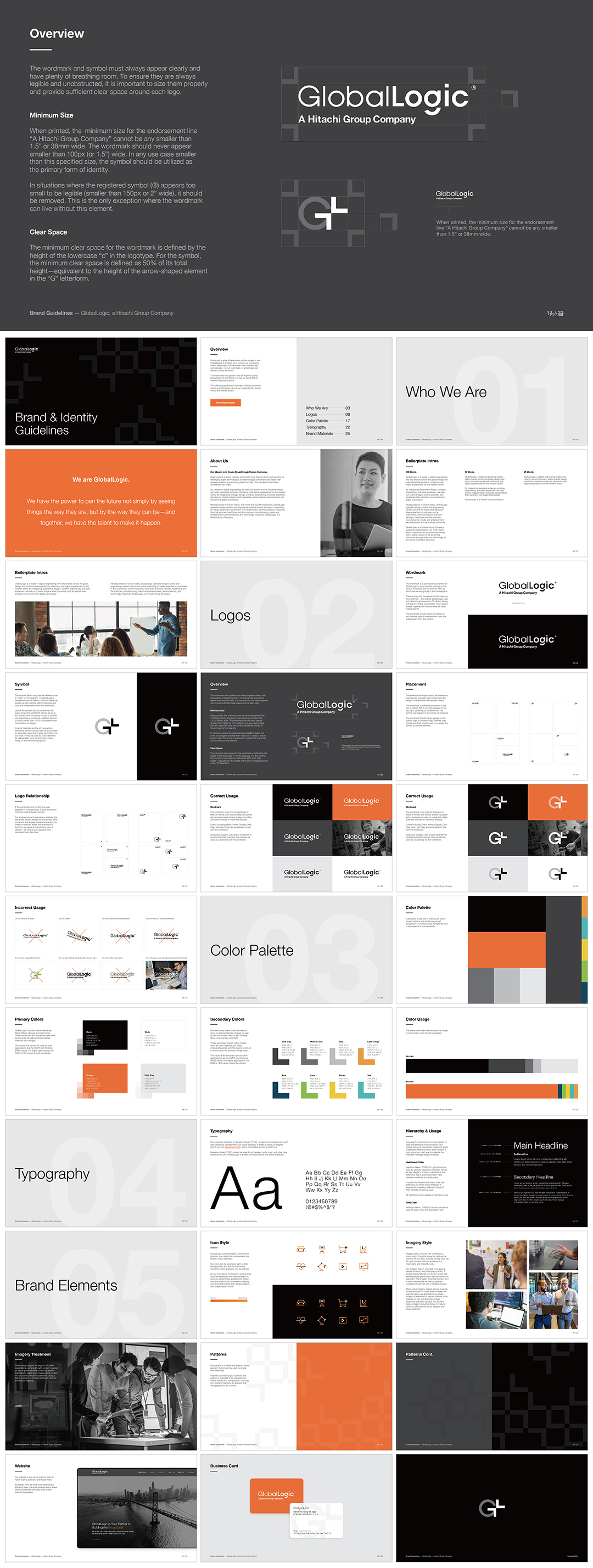 美国GLOBALLOGIC数字产品工程公司VI手册