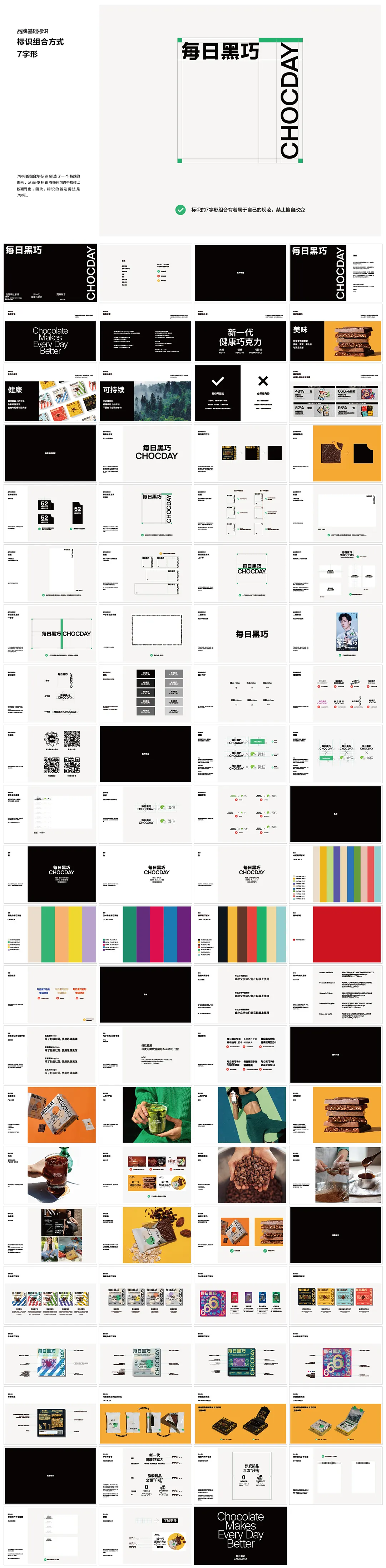 CHOCDAY每日黑巧品牌表达系统