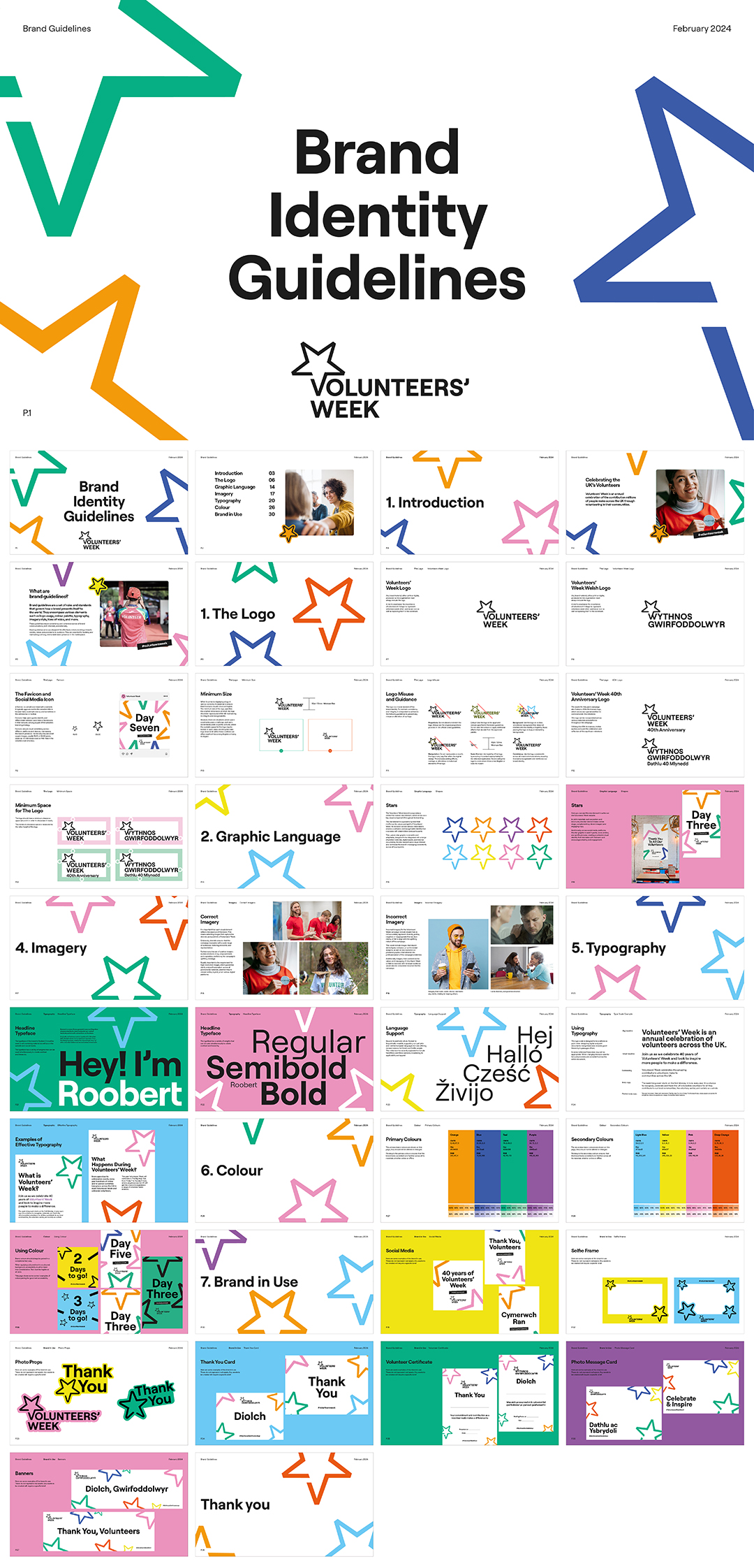 英国VOLUNTEERS’ WEEK志愿者庆祝活动VI手册