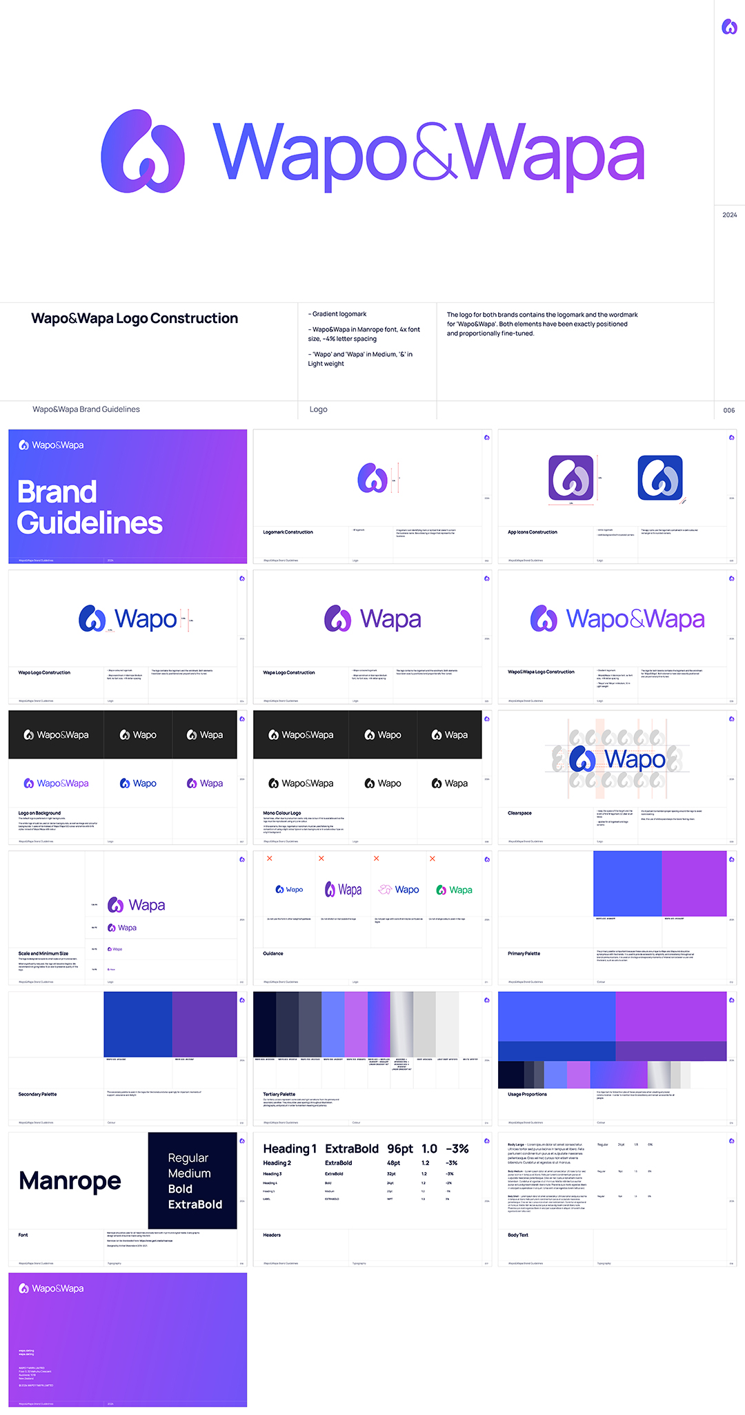 新西兰WAPO & WAPA APP品牌VI手表