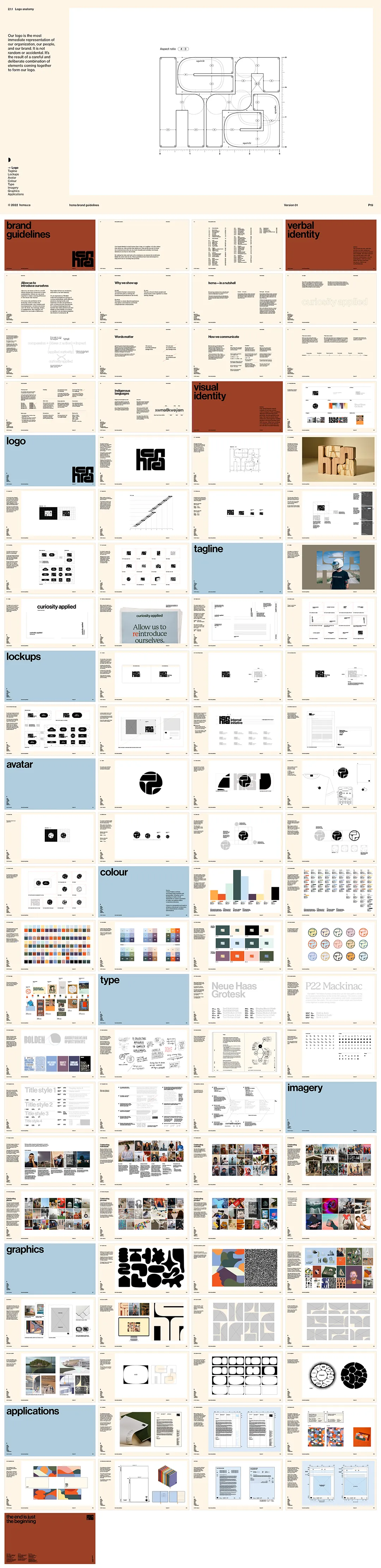 加拿大HCMA建筑设计品牌VI手册