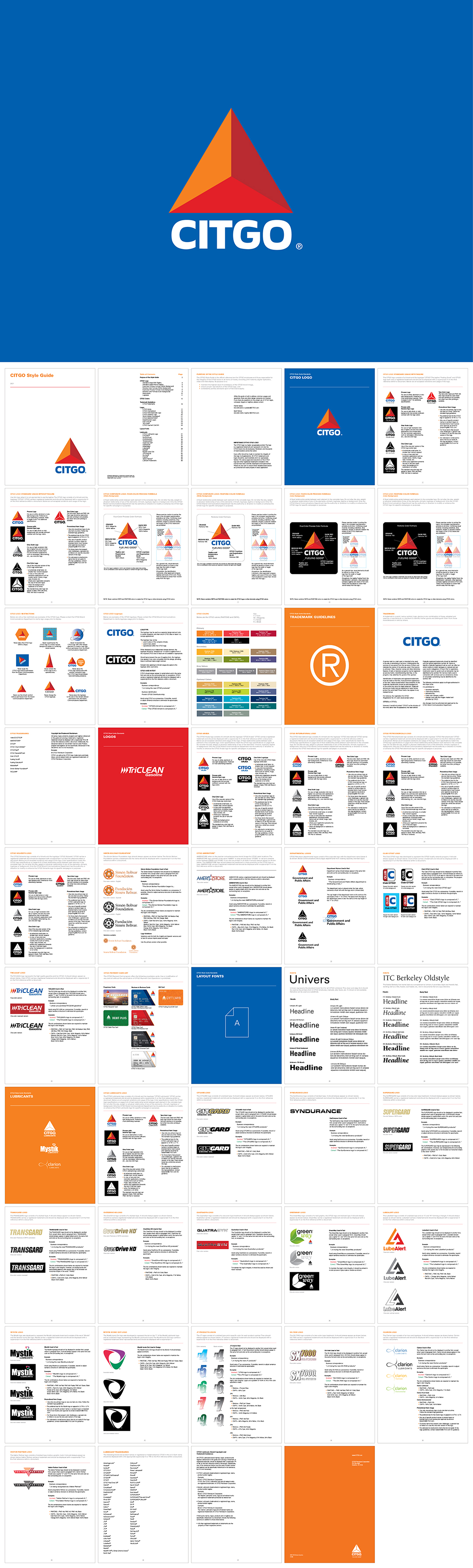 美国Citgo Petroleum Corporation希戈石油公司VI手册