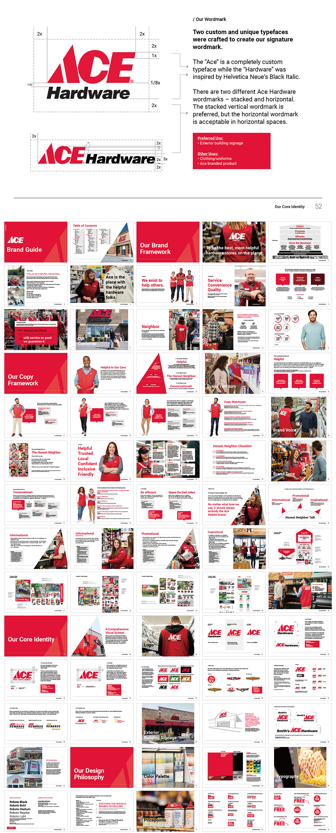 美国Ace Hardware五金零售连锁品牌VI手册