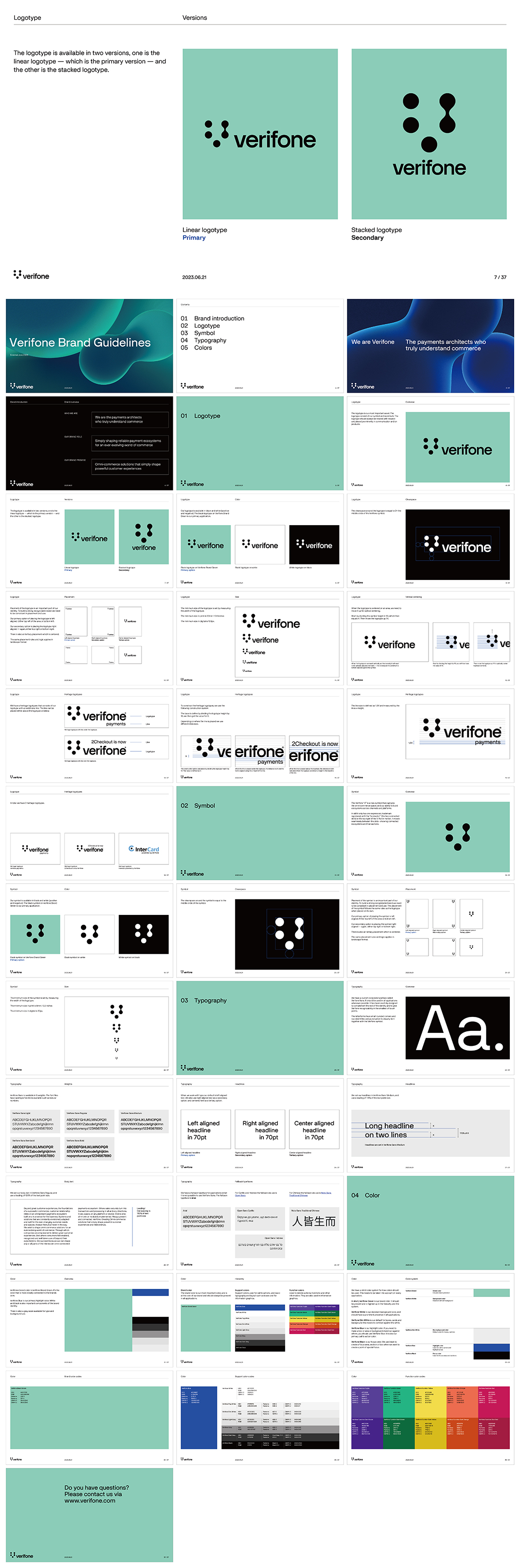 美国VERIFONE惠尔丰金融支付品牌VI手册