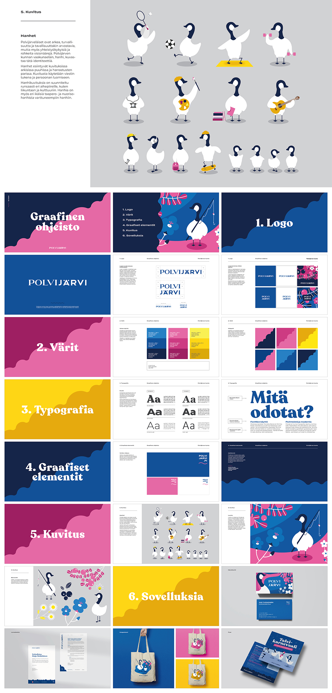 芬兰POLVIJÄRVI波尔维亚尔维城市VI手册