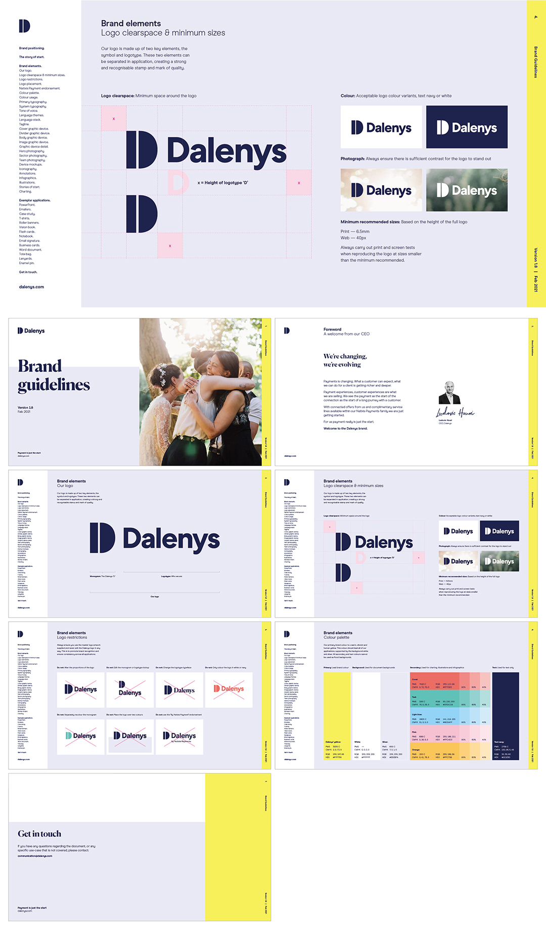 法国DALENYS Presse数字金融品牌logo规范