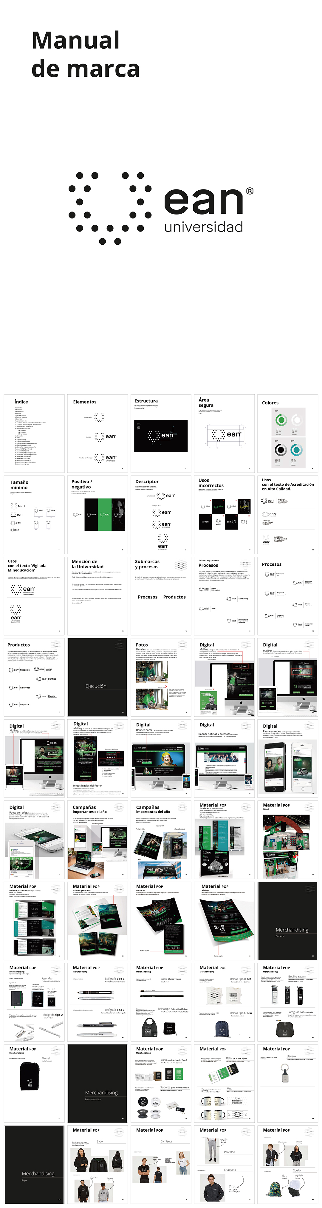 哥伦比亚UNIVERSIDAD EAN私立大学VI手册