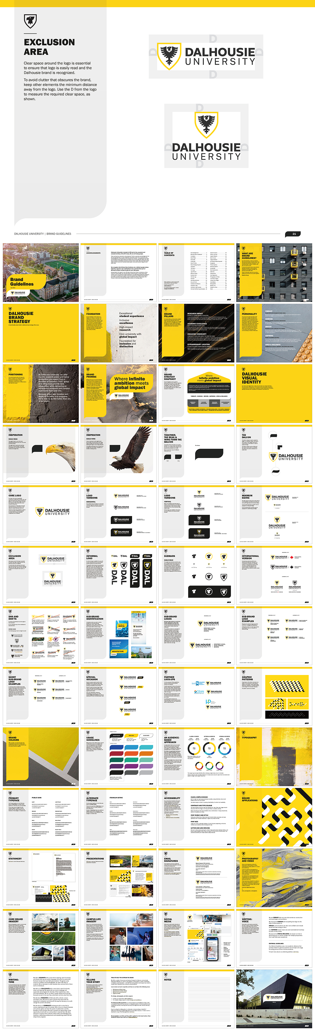 加拿大Dalhousie University达尔豪斯大学VI手册
