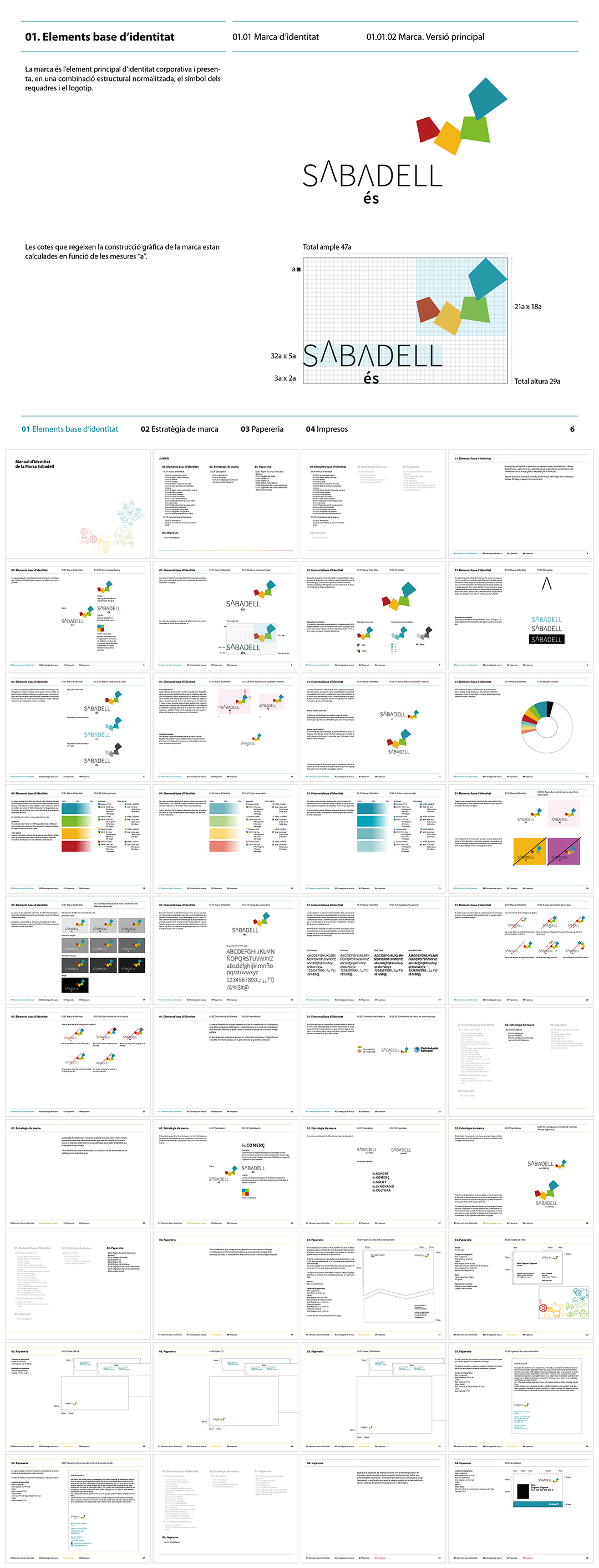 西班牙Sabadell金融机构品牌VI手册