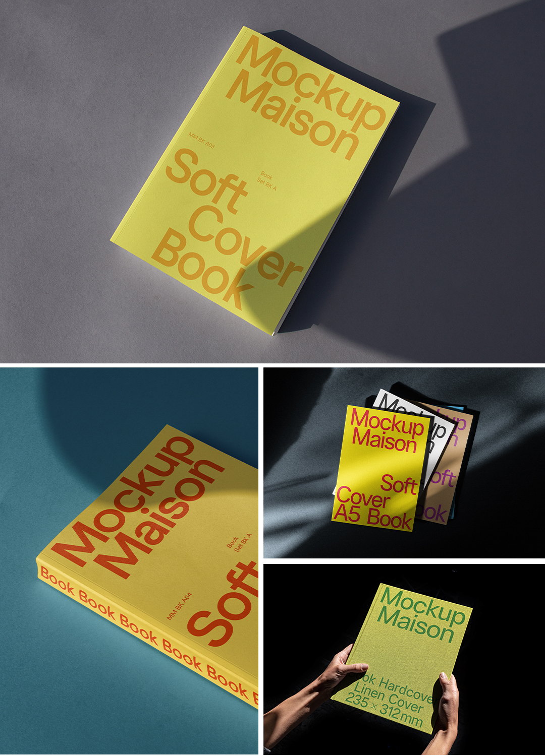 光影画册杂志ps样机