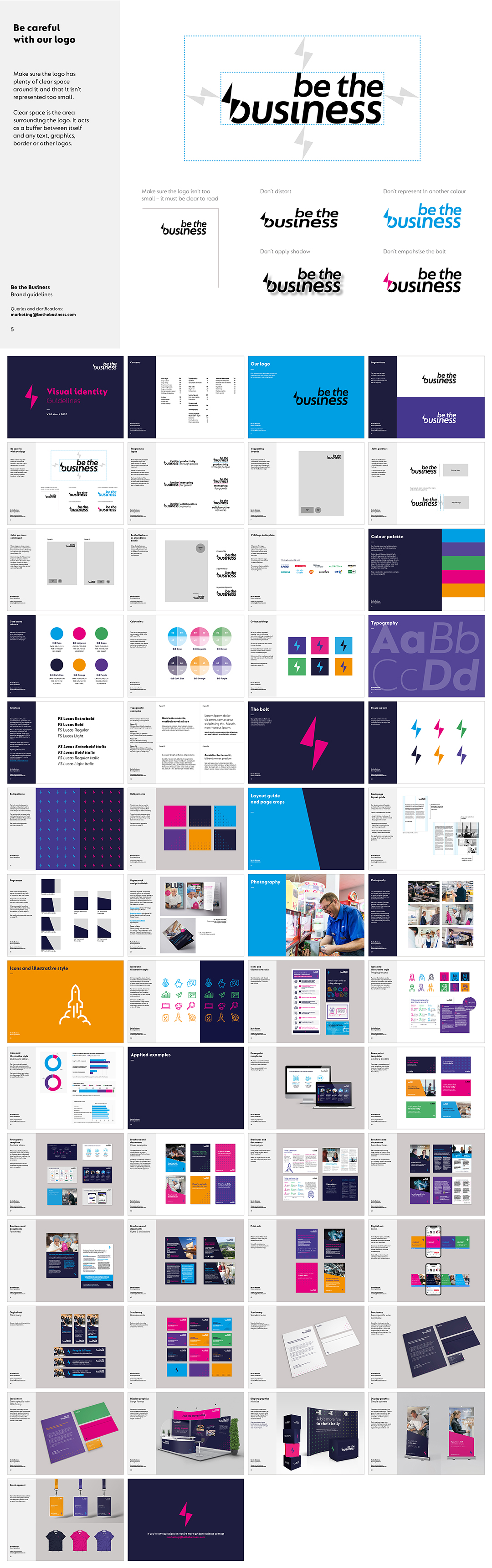 英国Be The Business中小企业促商协会VI手册