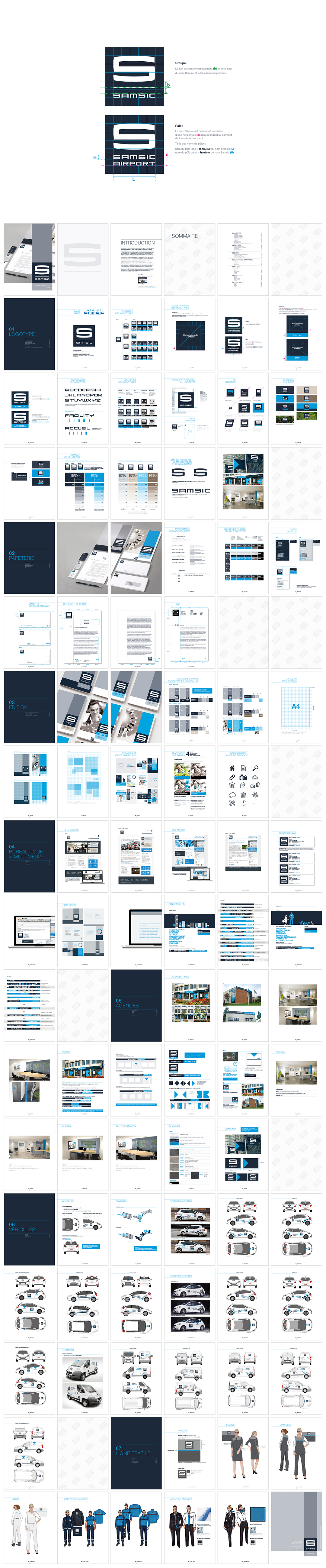 法国Samsic服务提供商品牌VI手册