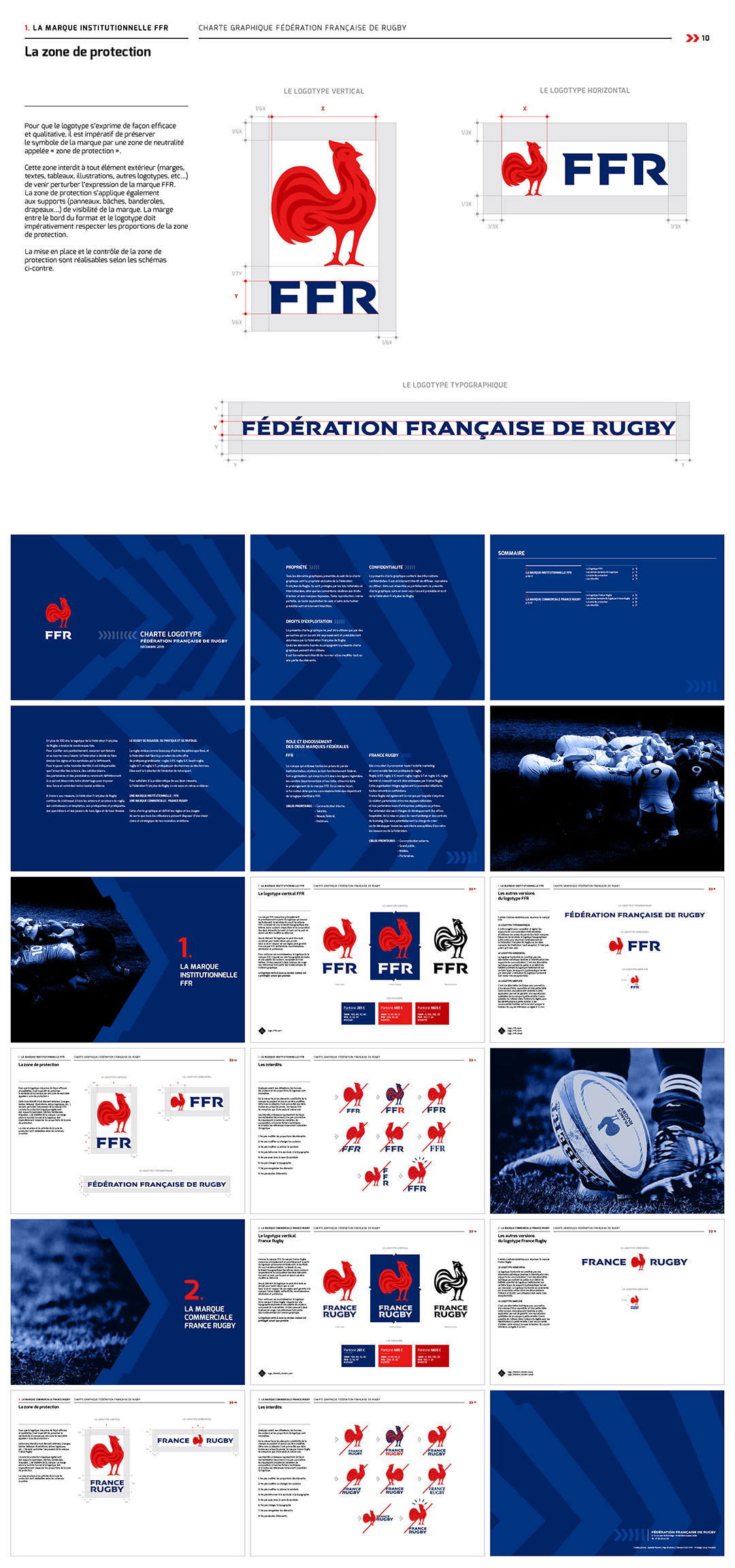 法国FFR(Fédération Française de Rugby)橄榄球联合会VI手册