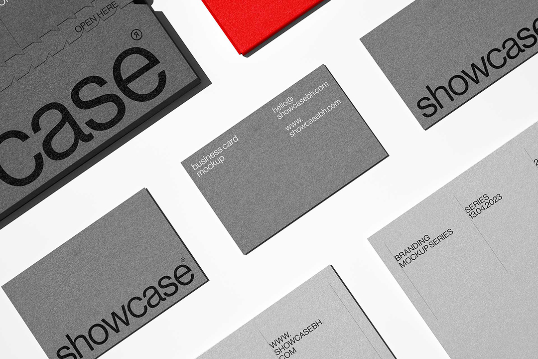 信封名片VI应用PS样机