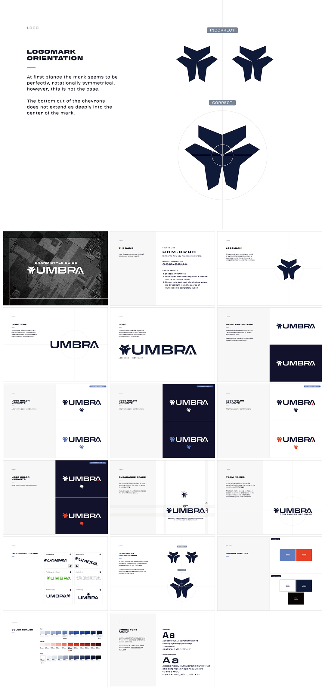 美国Umbra Space空间技术公司logo规范