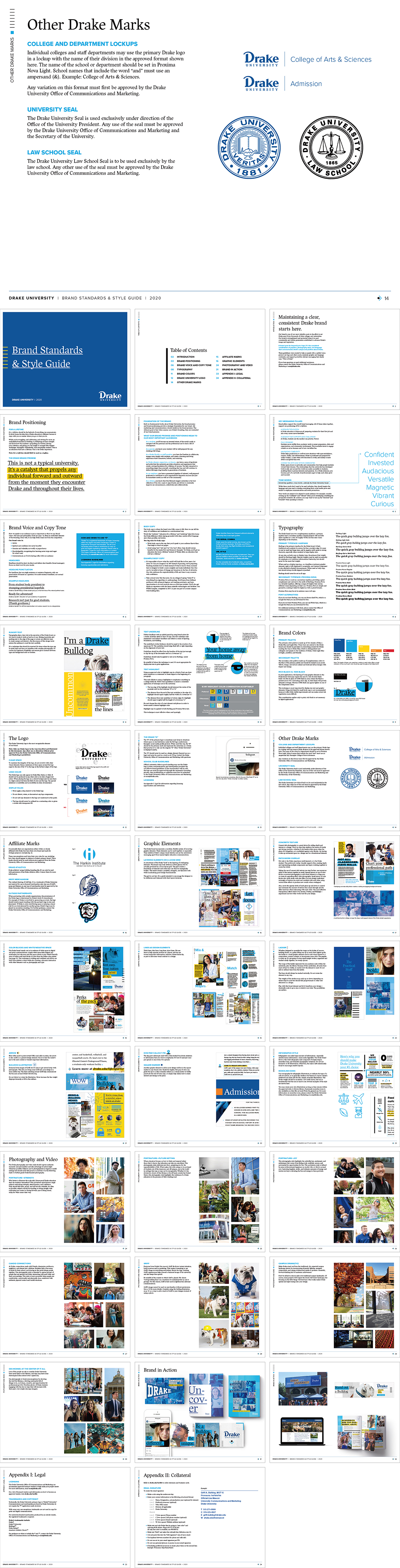 美国Drake University德雷克大学Vi手册