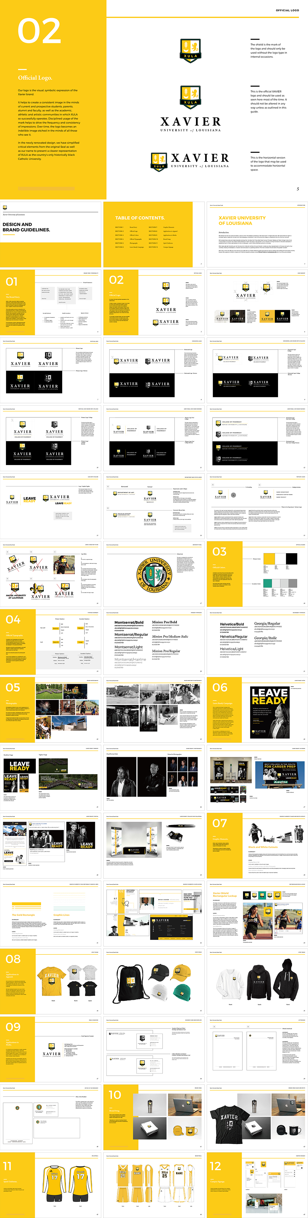 美国Xavier University of Louisiana泽维尔大学VI手册