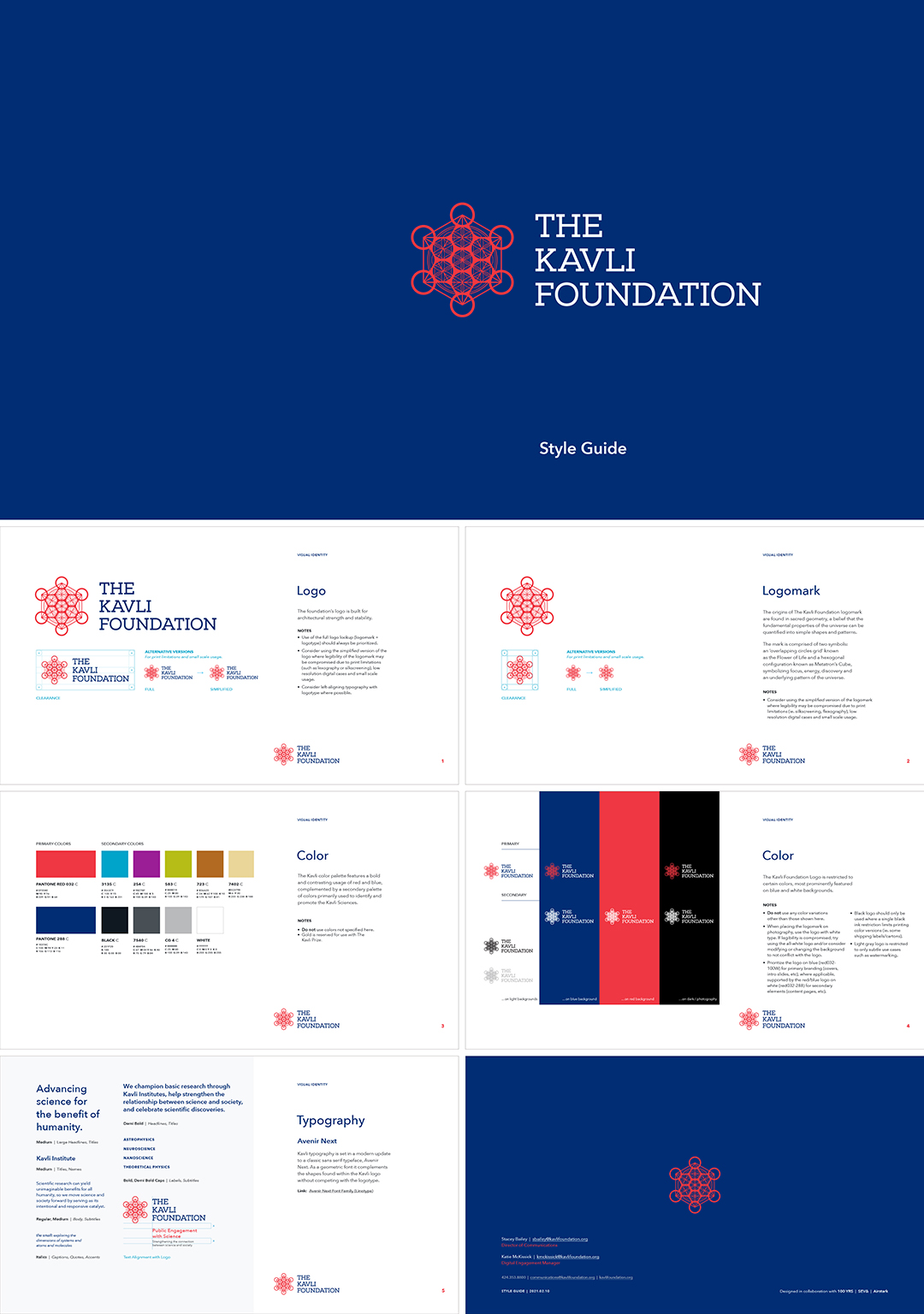 美国The Kavli Foundation卡弗里基金会logo规范