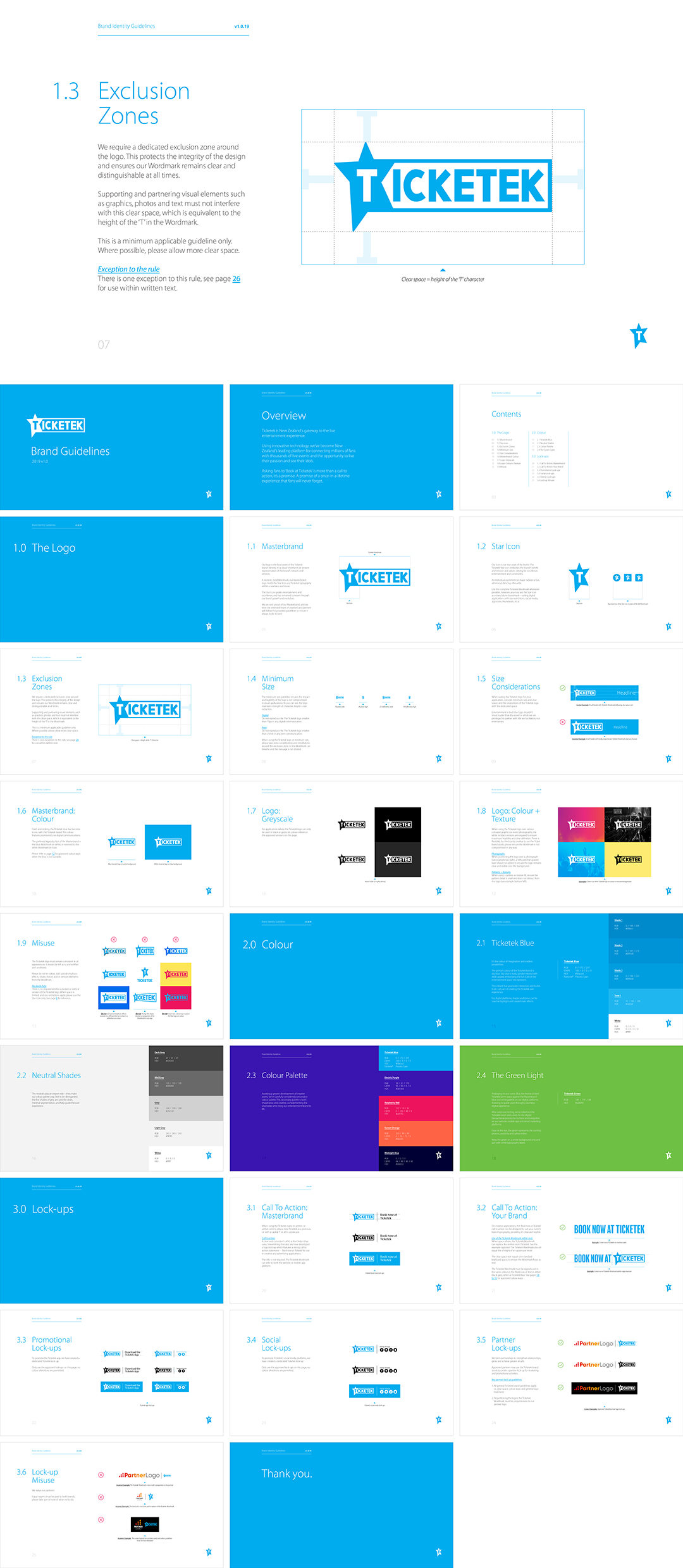 澳大利亚Ticketek票务服务提供商VI手册