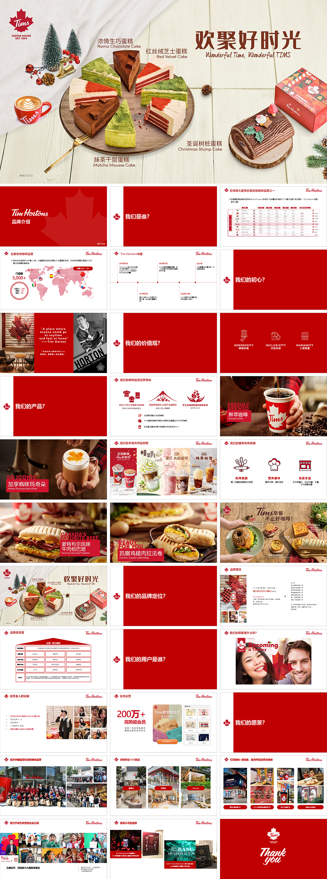 Tims咖啡中国品牌手册