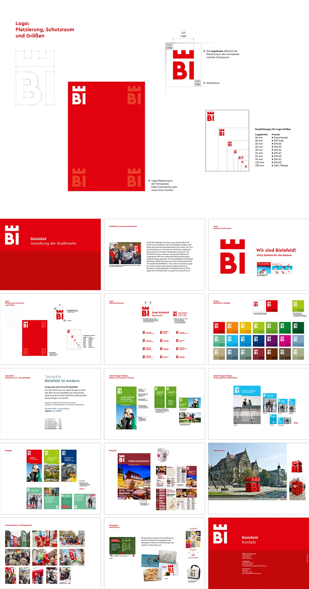 德国Bielefeld比勒费尔德城市VI手册