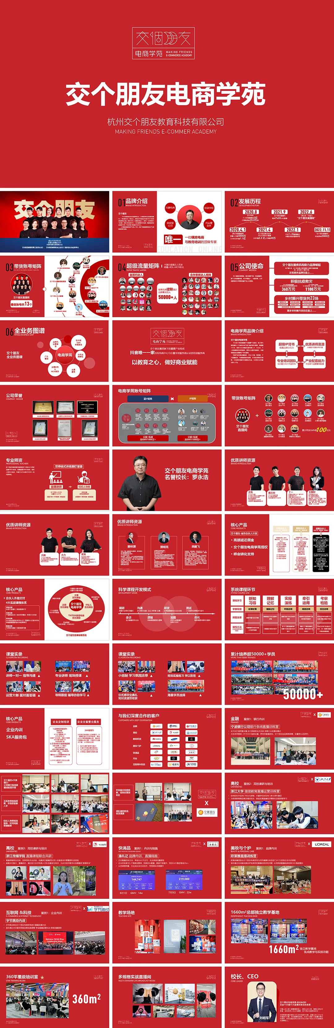 交个朋友电商学苑品牌手册