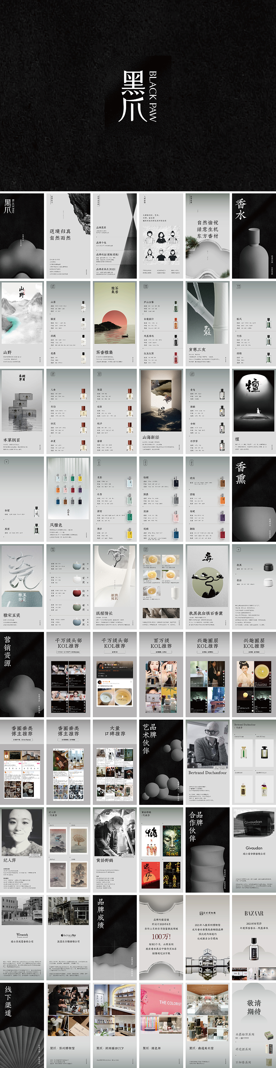 黑爪新锐国潮香薰品牌手册