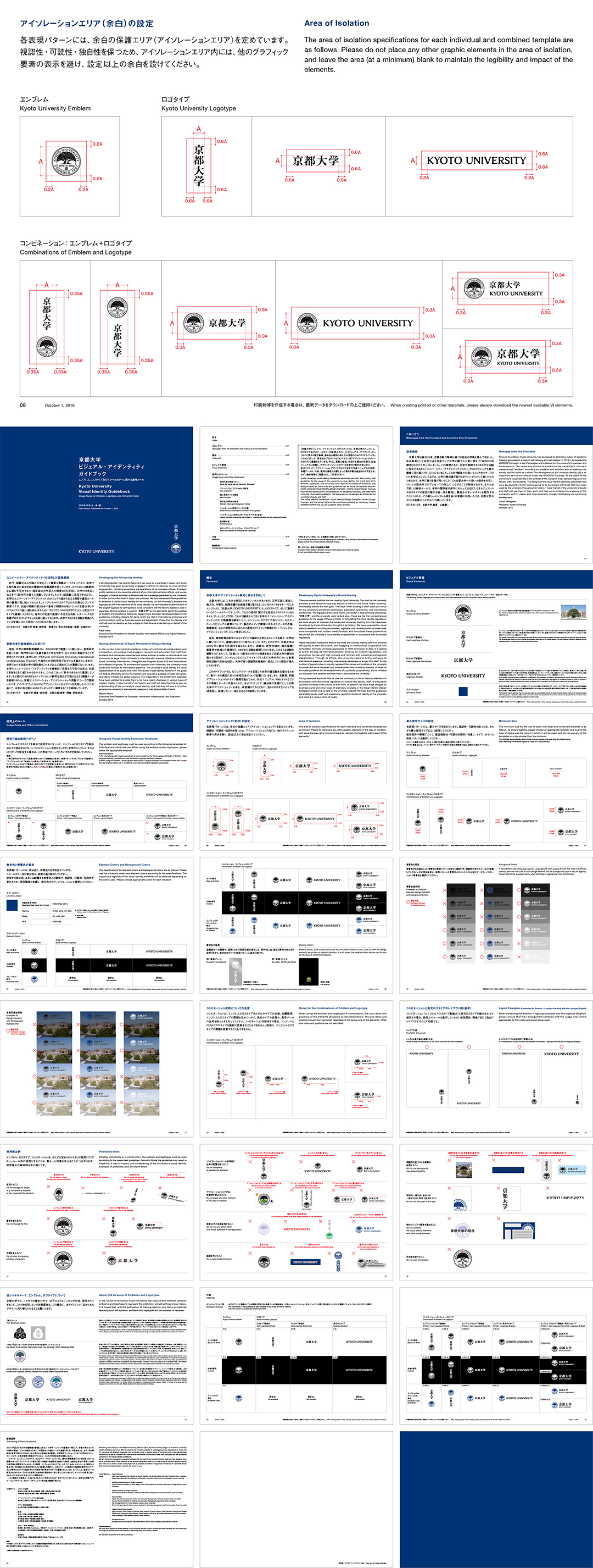 日本京都大学品牌logo规范