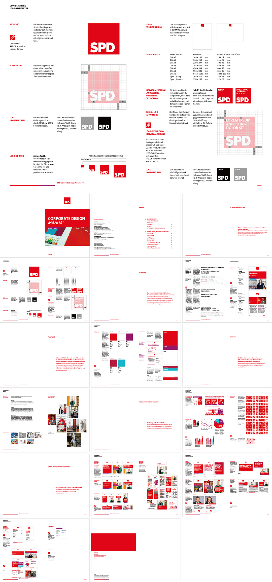 德国SPD社会民主党视觉手册