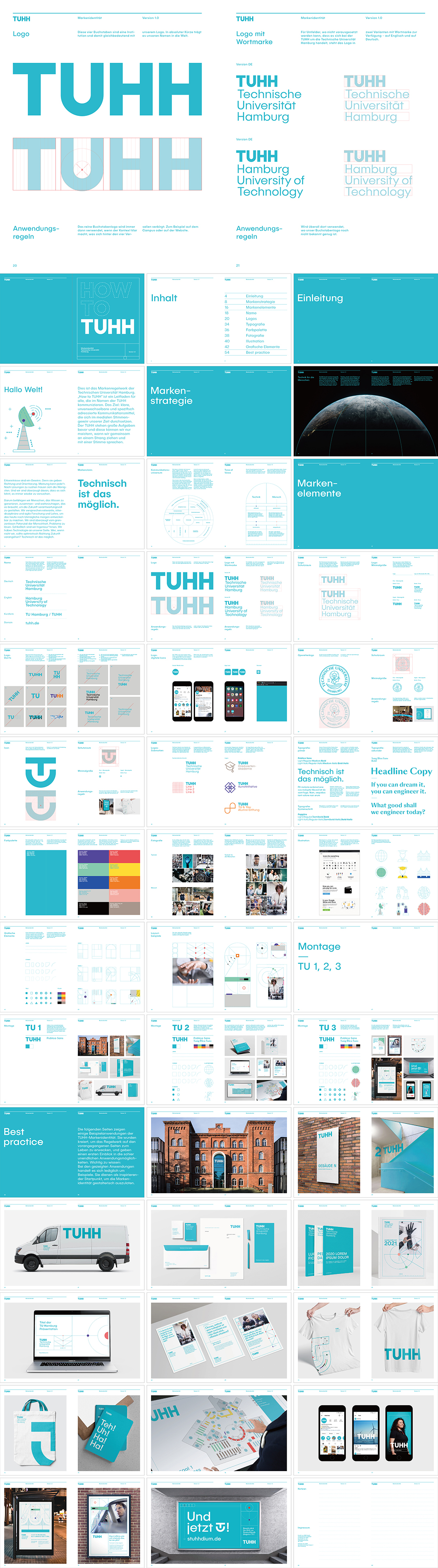 德国Hamburg University of Technology汉堡工业大学VI手册