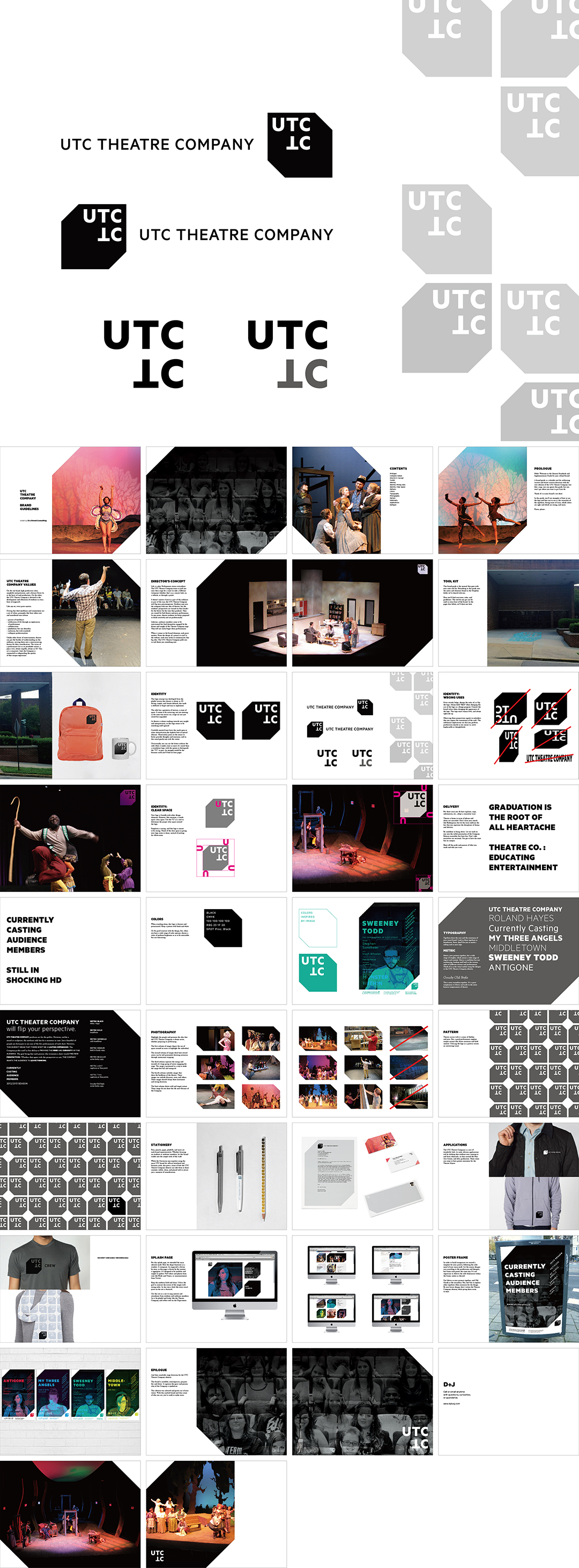 美国UTC Theatre Company田纳西大学查塔努加分校VI手册