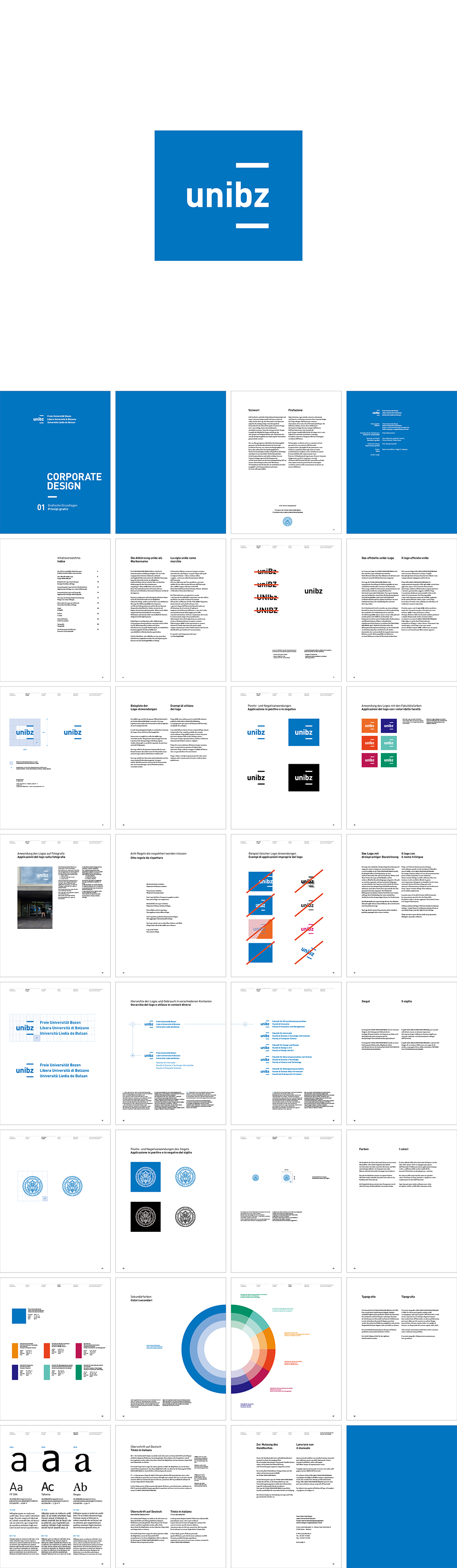 意大利Free University of Bozen博尔扎诺自由大学VI手册