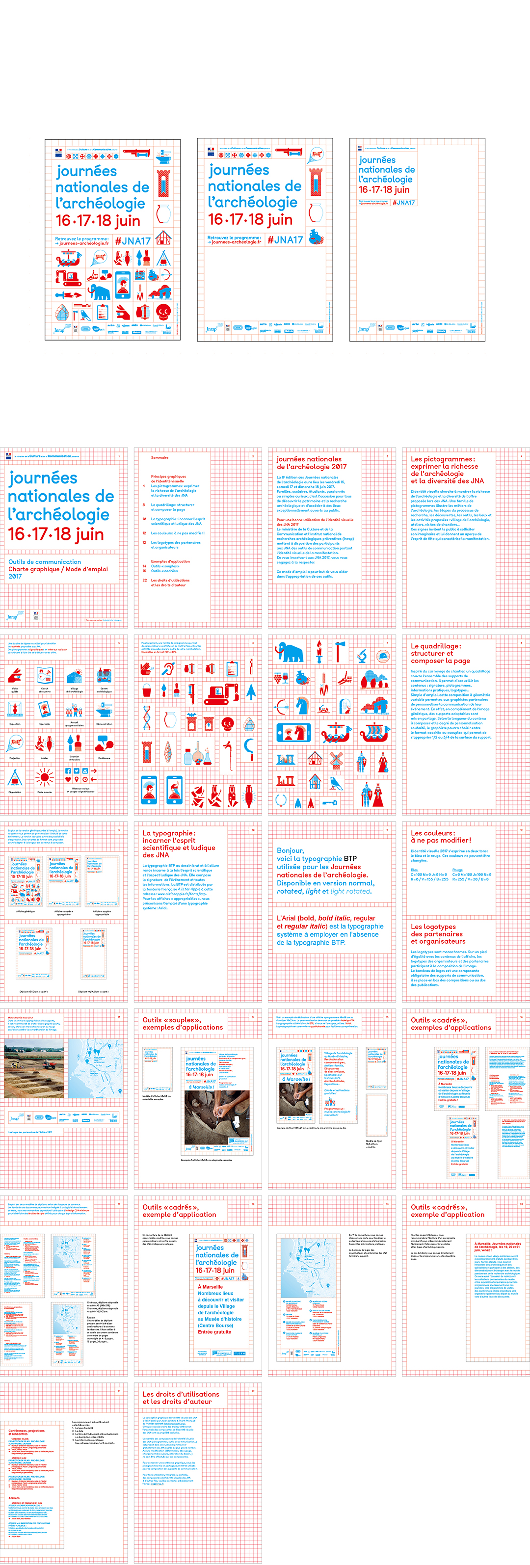 法国Journées Nationales de l’Archéologie国家考古日文化活动VI手册
