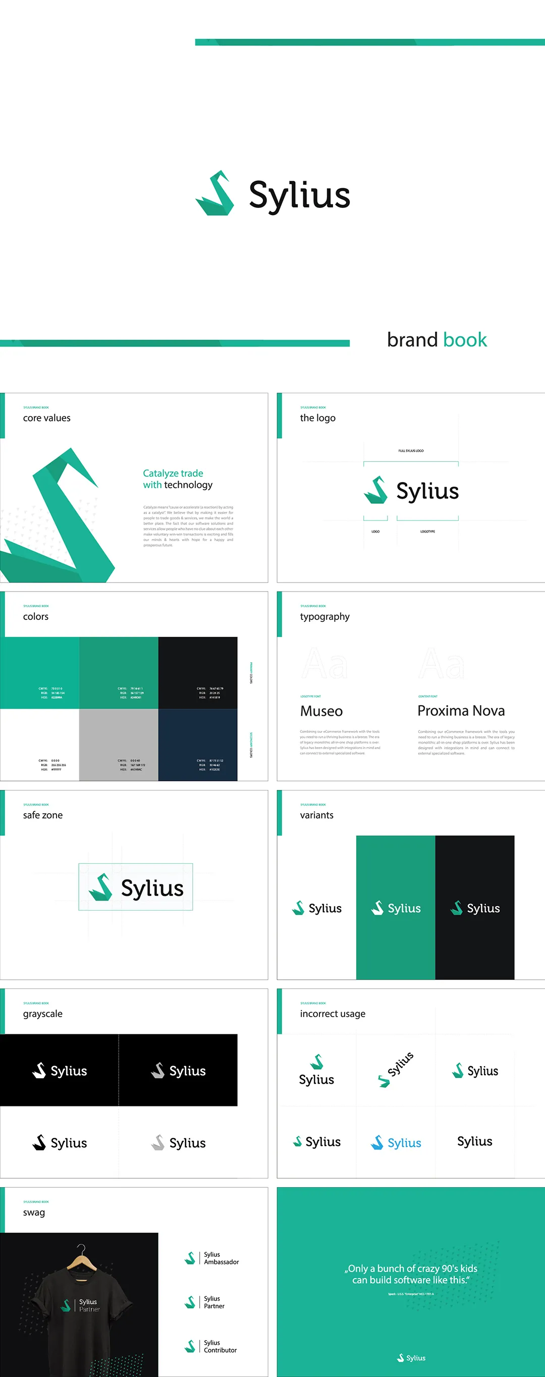 波兰Sylius开源电子商务平台logo规范