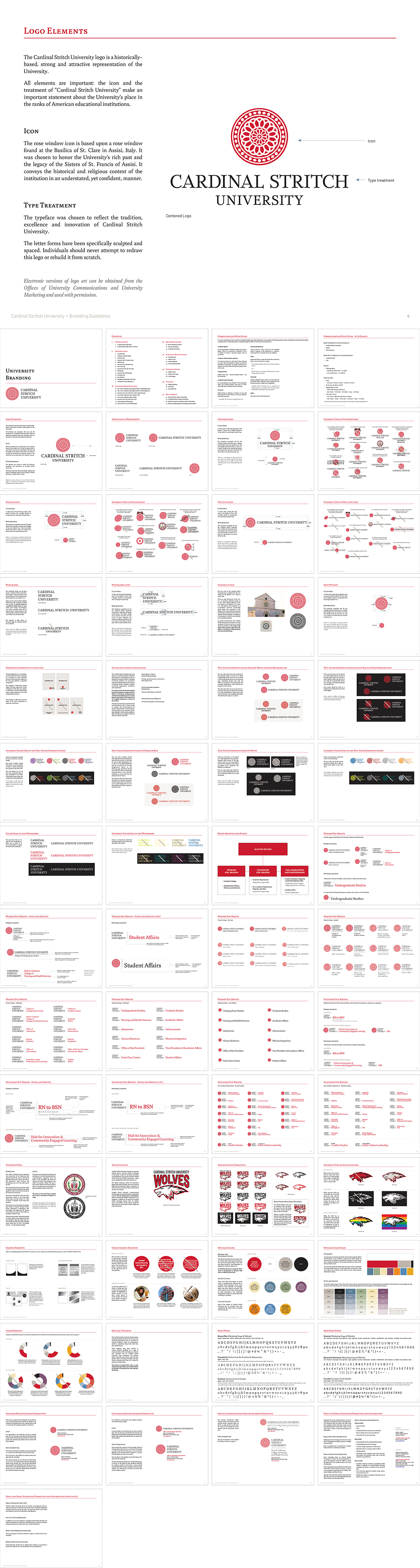 美国Cardinal Stritch University卡迪纳尔斯特里奇大学logo规范