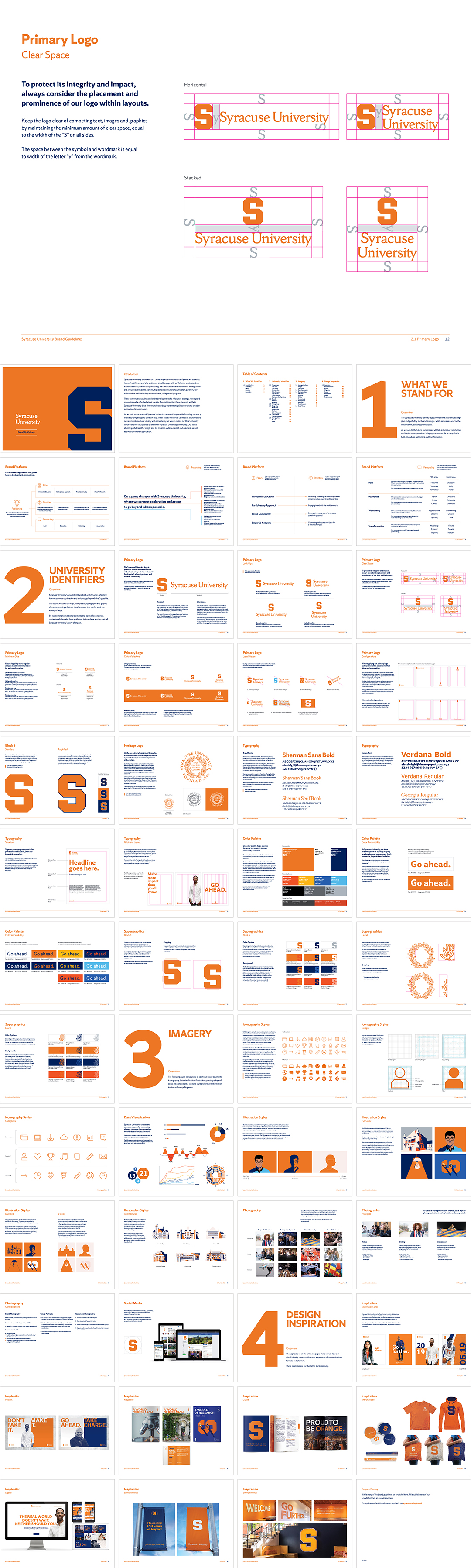 美国Syracuse University雪城大学VI手册