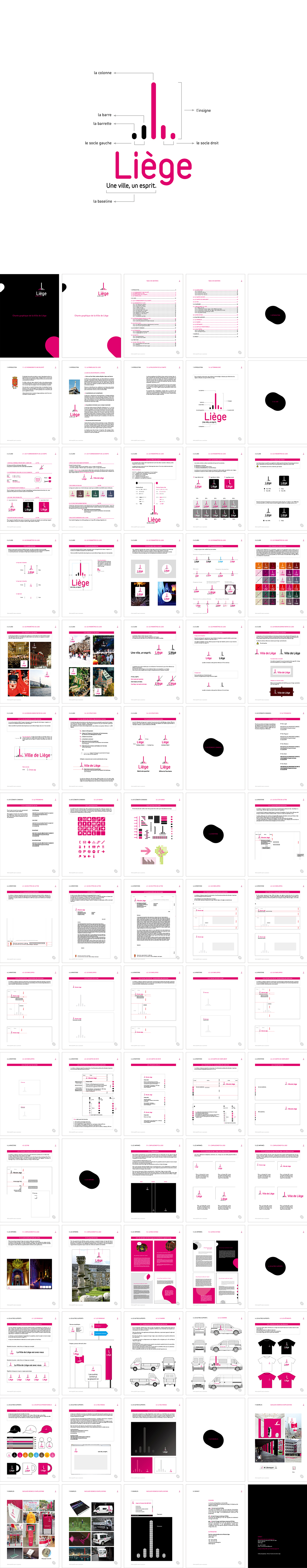 比利时City of Liège列日市城市VI手册